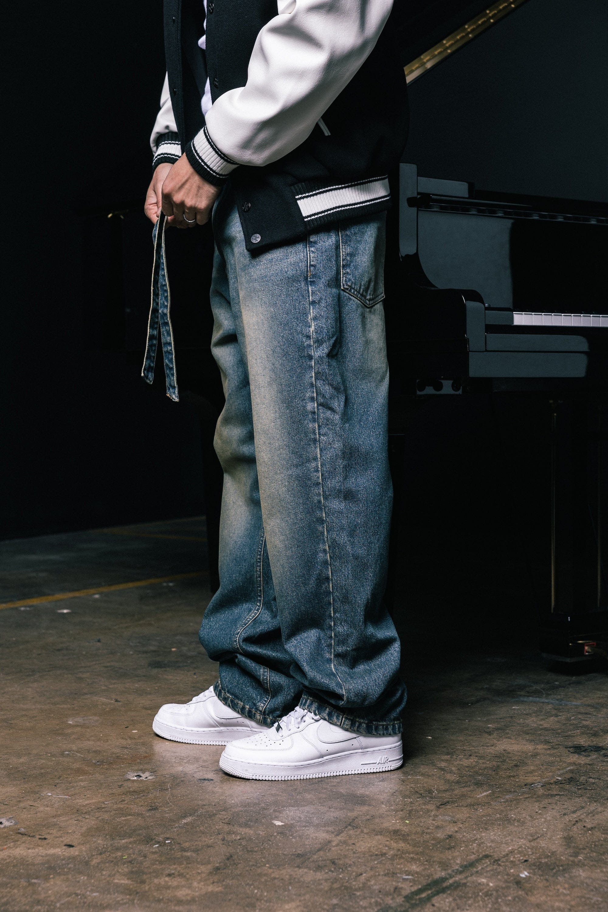 Bénir Baggy Rust Denim