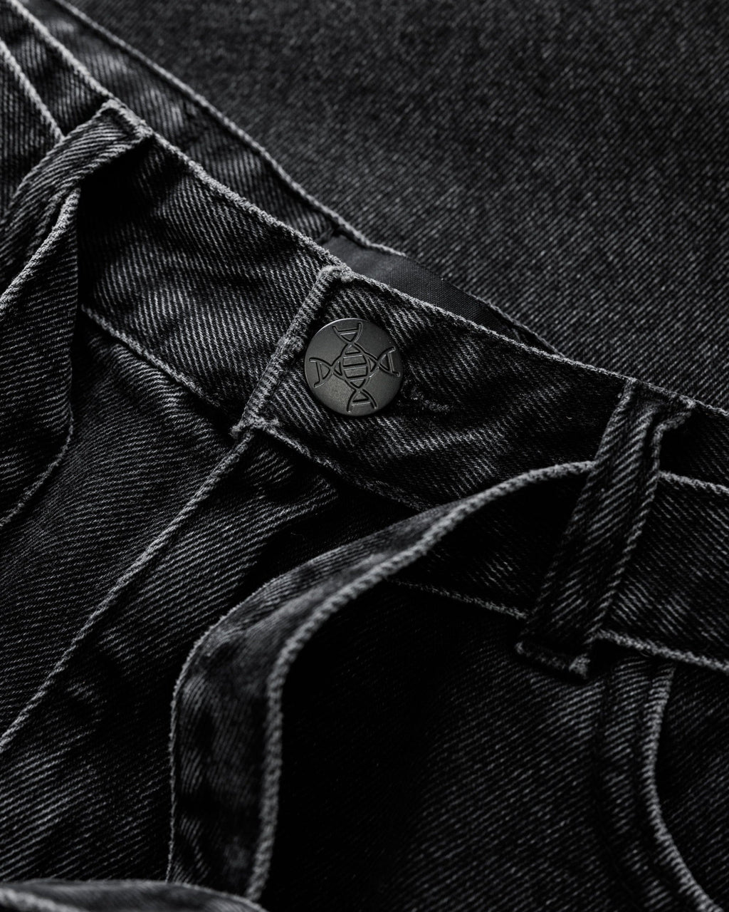 Bénir Baggy Washed Denim