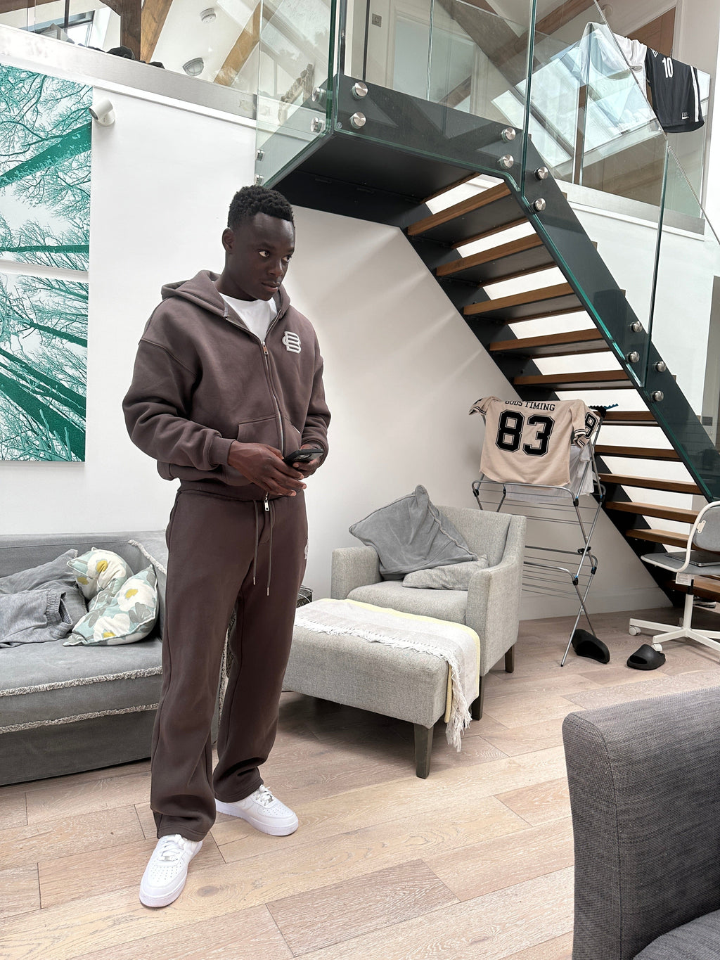 Bénir Club Basics Zip Hoodie