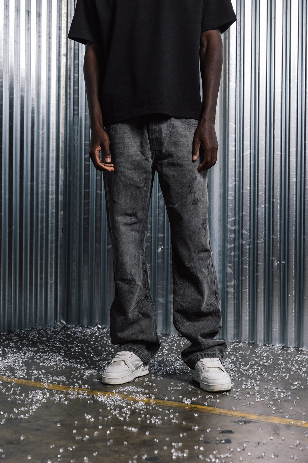 Bénir Distressed Denim