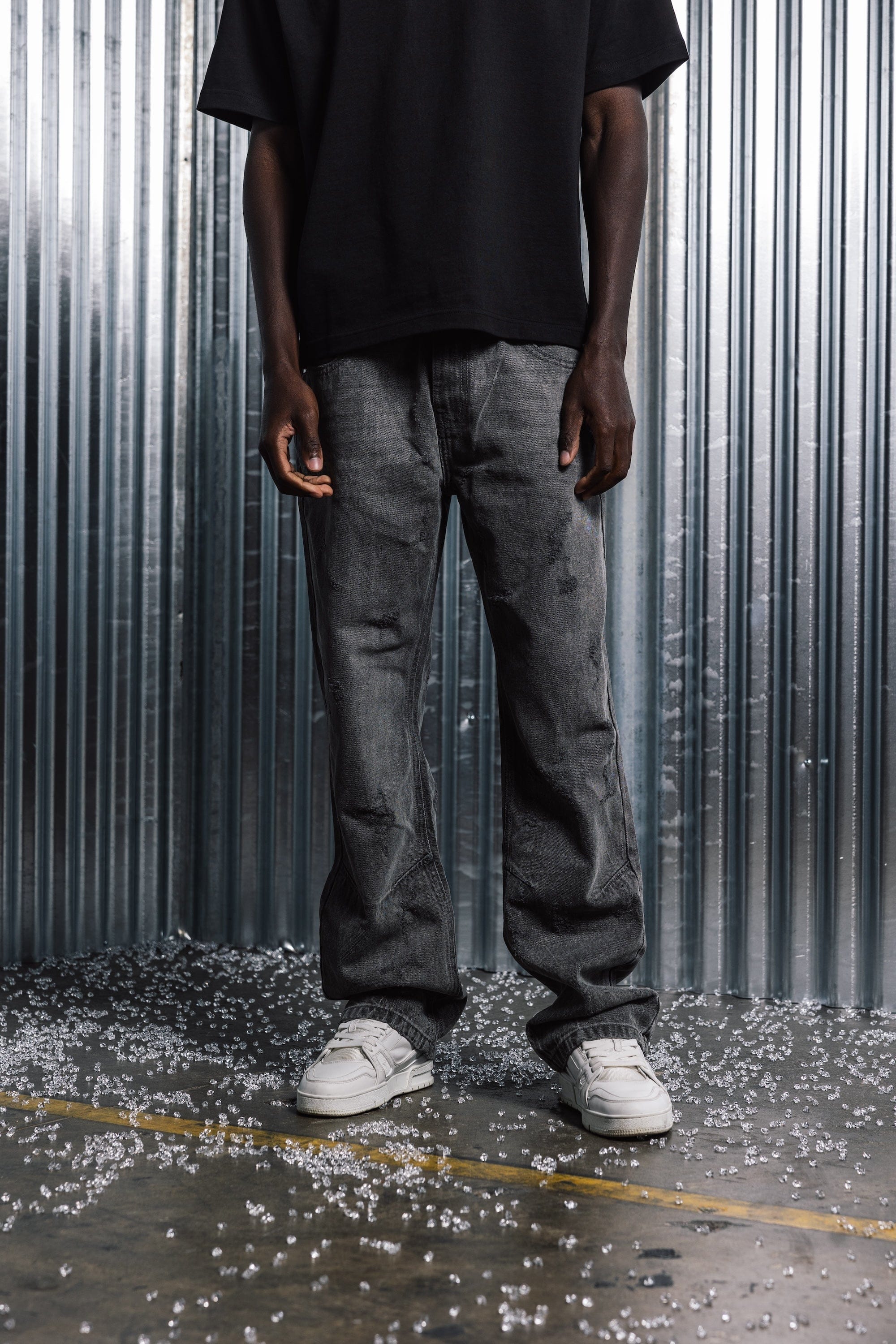 Bénir Distressed Denim