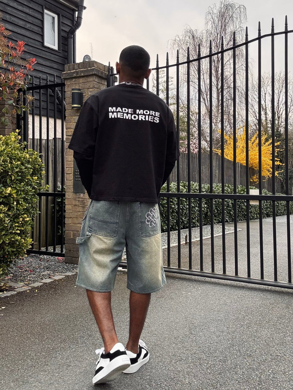 Bénir Oversized Denim Jorts