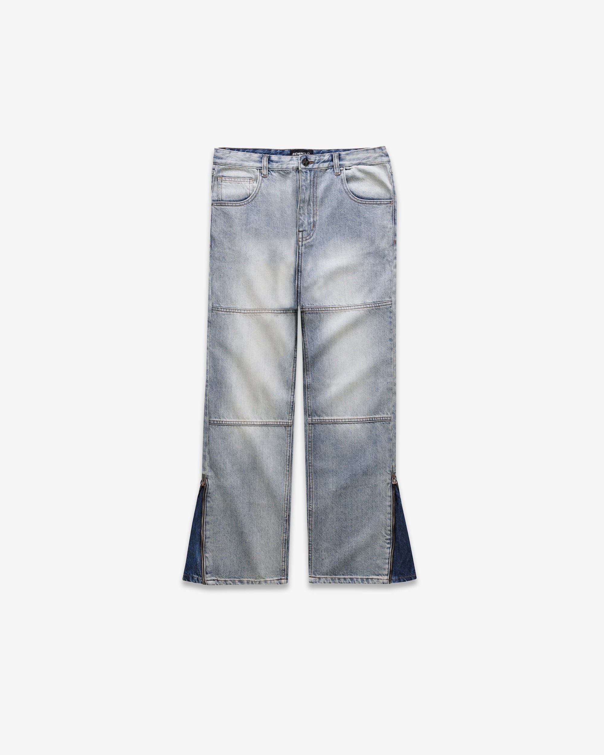 Bénir Zip Flare Denim
