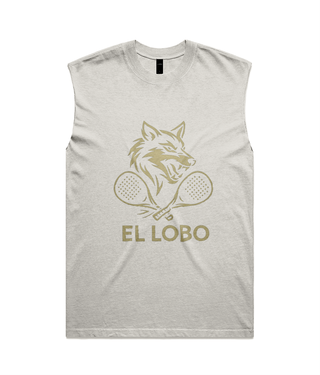 Corcuera Padel Club El Lobo Heavy Faded Padel Court Tank Top