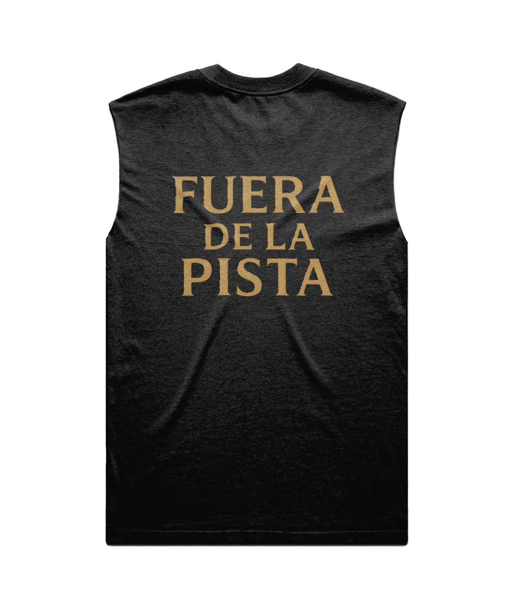 Corcuera Padel Club El Lobo Heavy Faded Padel Court Tank Top