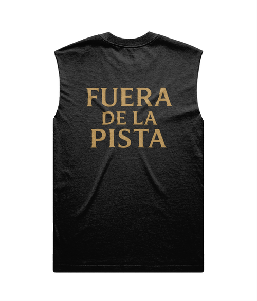 Corcuera Padel Club El Lobo Heavy Faded Padel Court Tank Top