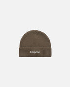 Etiquette Ribbed Beanie