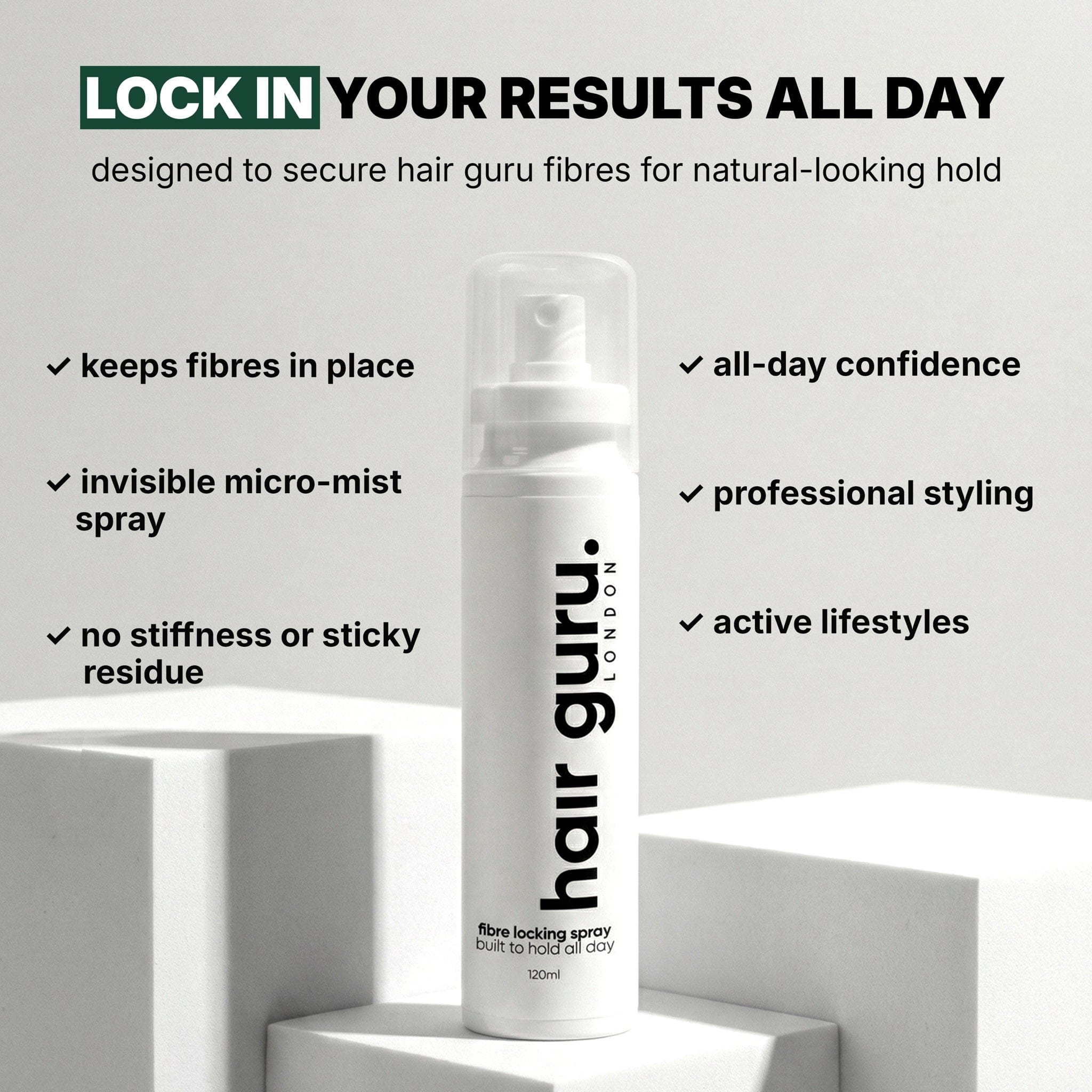 Hair Guru London Hair Fibre Locking Spray
