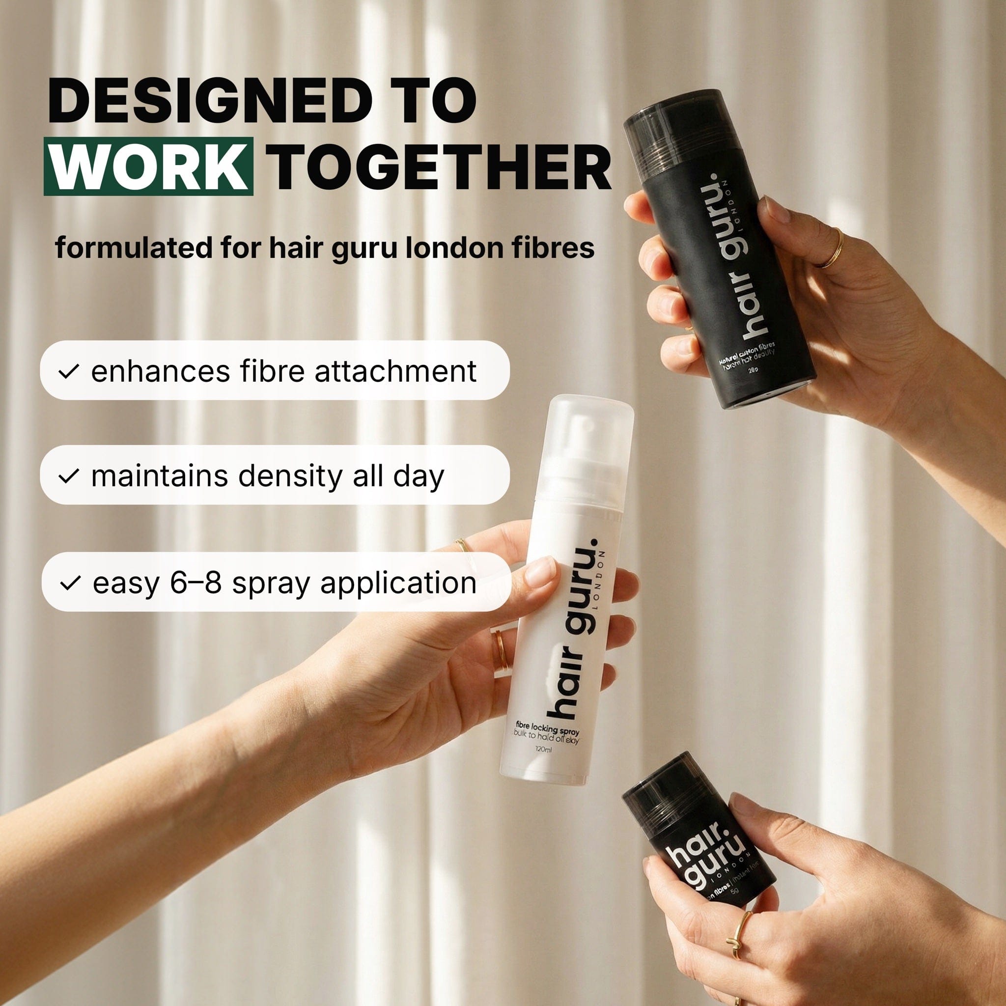 Hair Guru London Hair Fibre Locking Spray