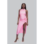 Ivy Ekong Ariana High Thigh Slit Dress