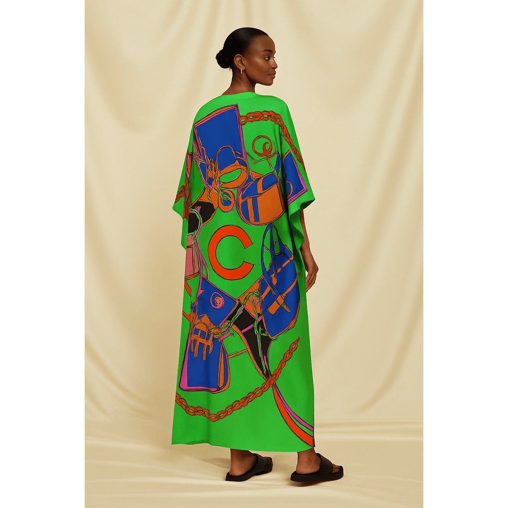 Ivy Ekong Cairo Luxe Silk Caftan