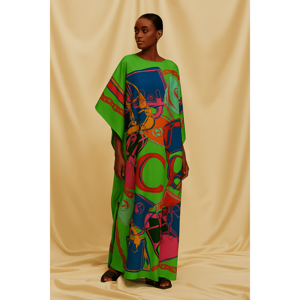 Ivy Ekong Cairo Luxe Silk Caftan