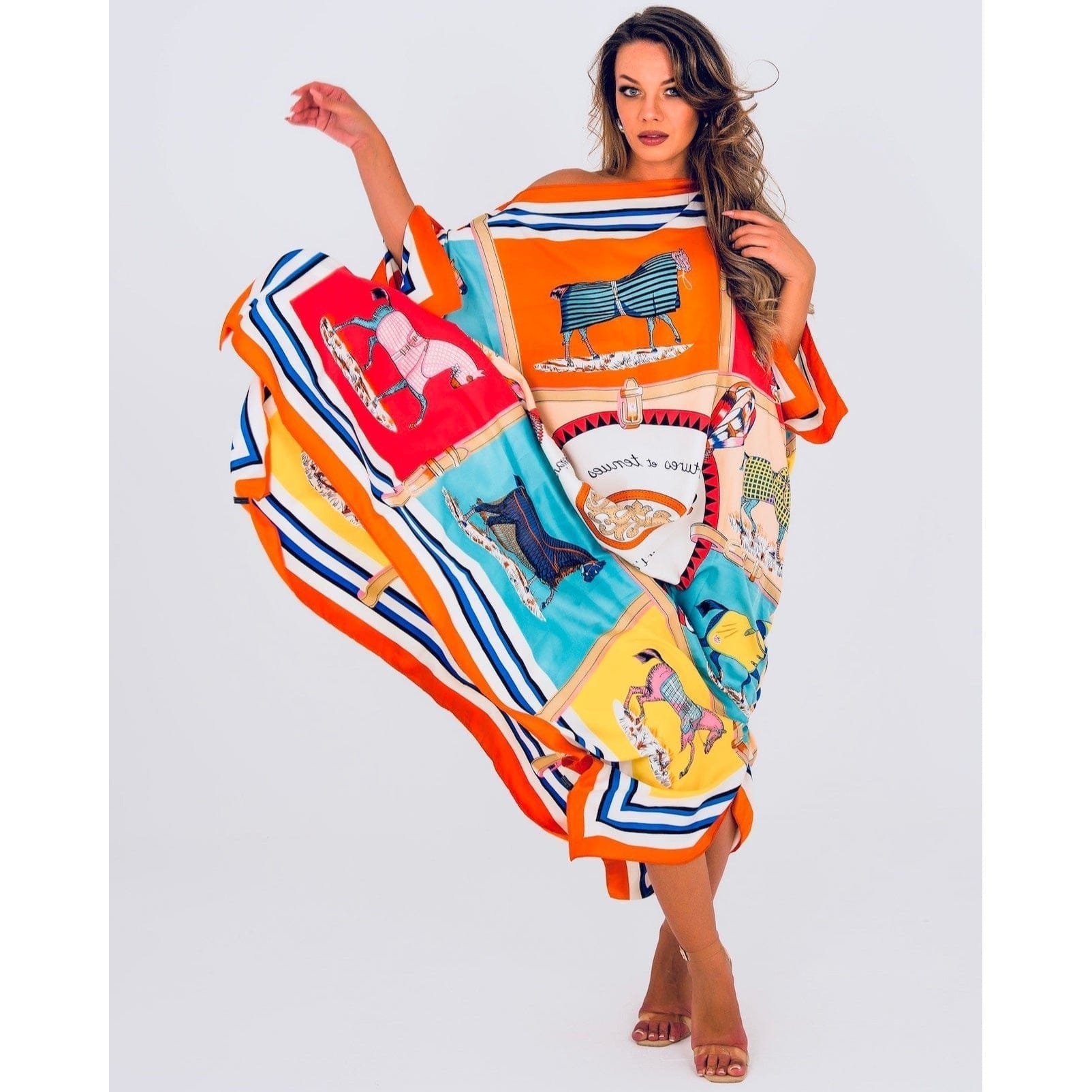 Ivy Ekong Cairo Print Caftan