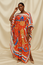 Ivy Ekong Cairo Print Luxe Print Caftan