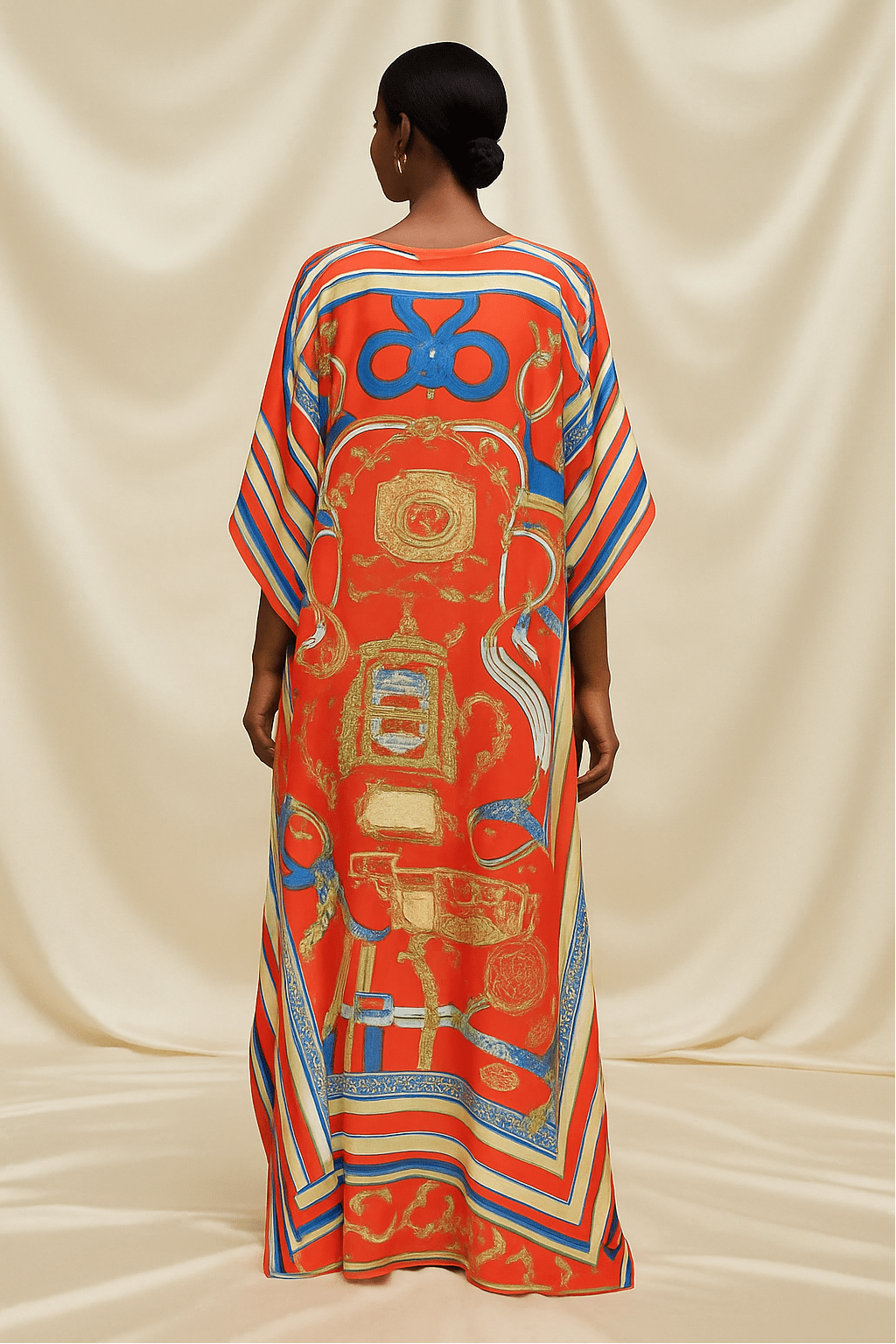 Ivy Ekong Cairo Print Luxe Print Caftan