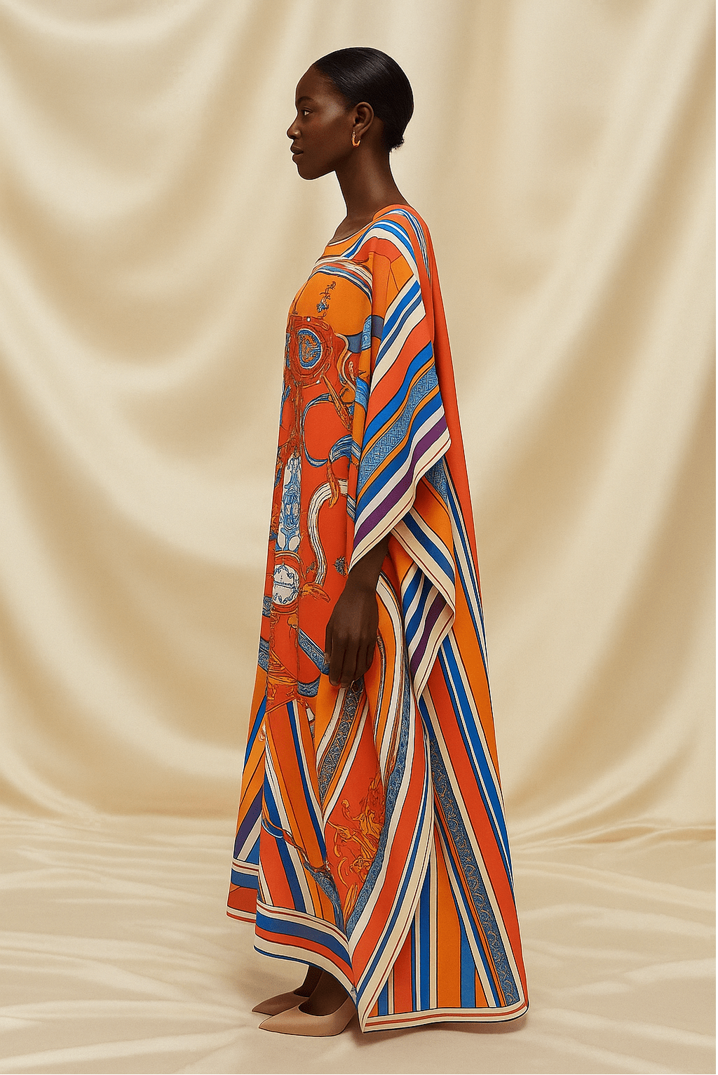 Ivy Ekong Cairo Print Luxe Print Caftan