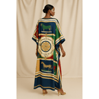 Ivy Ekong Cairo Safari Luxe Silk Caftan