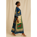 Ivy Ekong Cairo Safari Luxe Silk Caftan