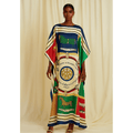 Ivy Ekong Cairo Safari Luxe Silk Caftan