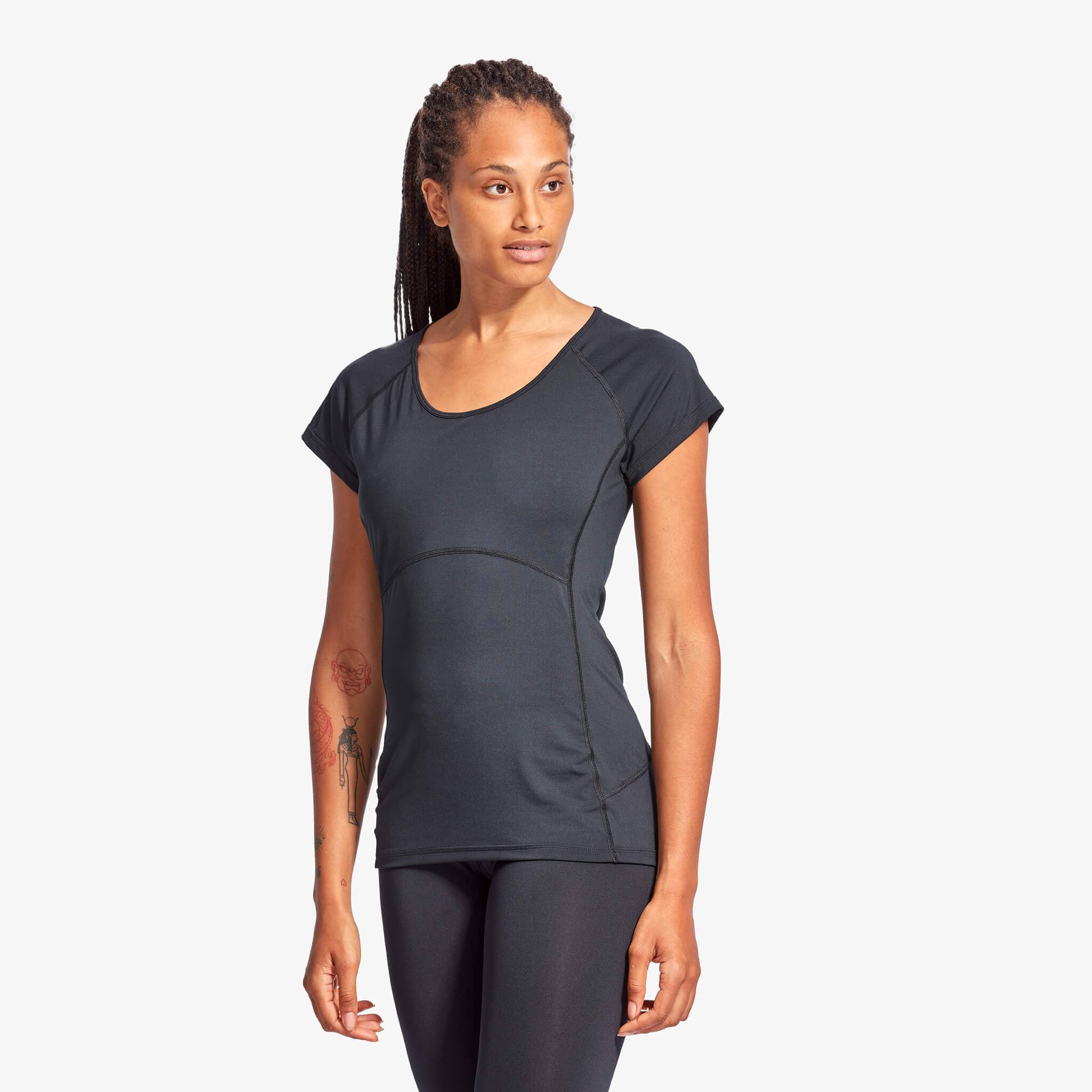 KYMIRA Infrared Performance Cap Sleeved Top SS