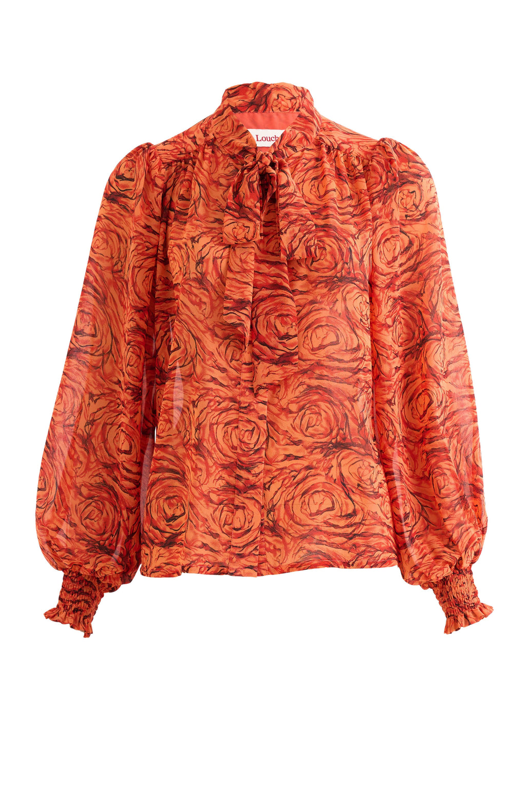 Louche Boo Rosechild Tie Neck Blouse