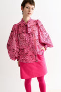 Louche Boo Rosechild Tie Neck Blouse