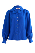 Louche Octavia Crepe Petal Collar Shirt