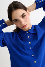 Louche Octavia Crepe Petal Collar Shirt