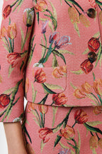 Louche Salut Tulip Jacquard Short Jacket