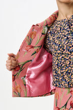 Louche Salut Tulip Jacquard Short Jacket
