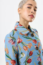 Louche Salut Tulip Jacquard Short Jacket