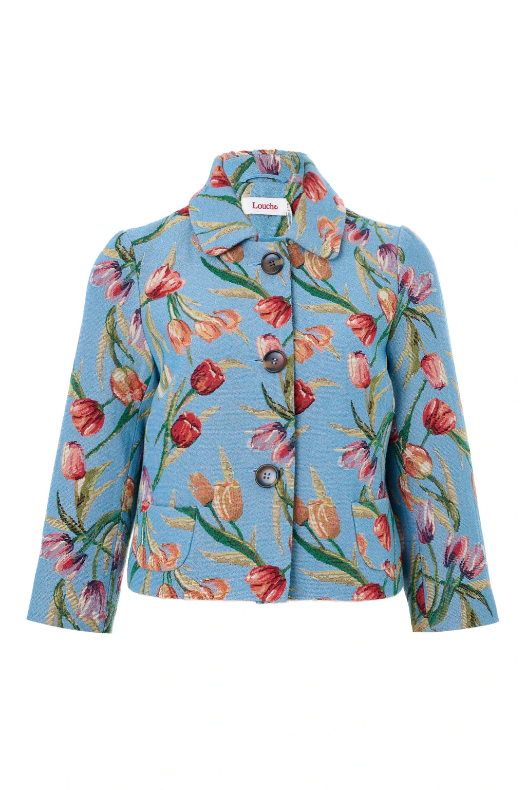 Louche Salut Tulip Jacquard Short Jacket