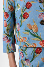 Louche Salut Tulip Jacquard Short Jacket