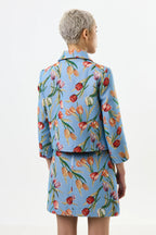 Louche Salut Tulip Jacquard Short Jacket