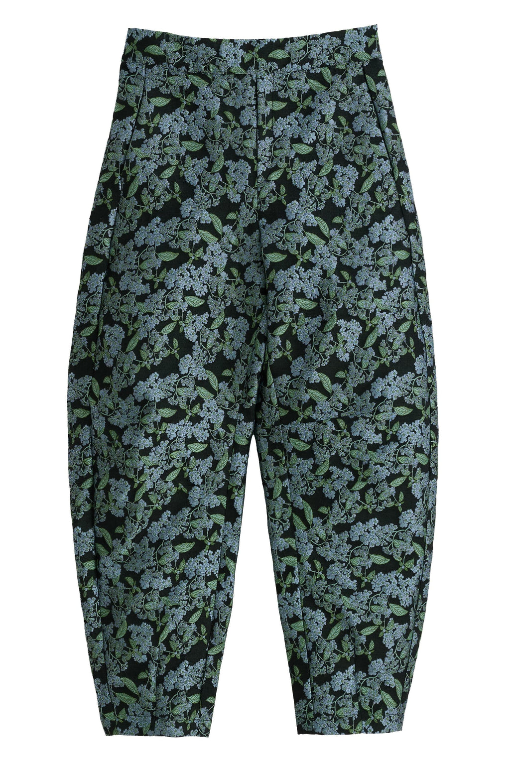 Louche Sutton Blossom Jacquard Barrel Trouser