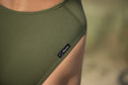 Macke Double Strap One-Piece Training Swimsuit