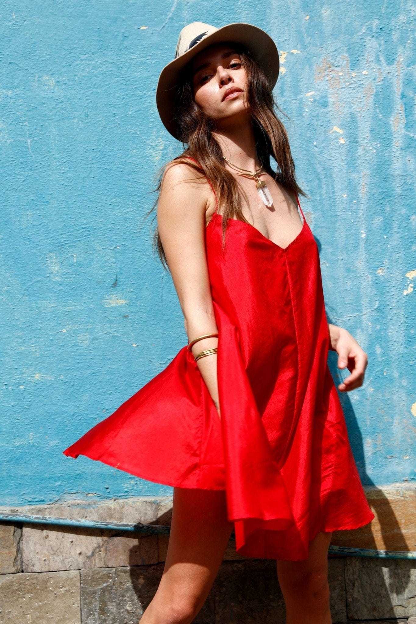 Meraki Beach Shakti Slip Dress
