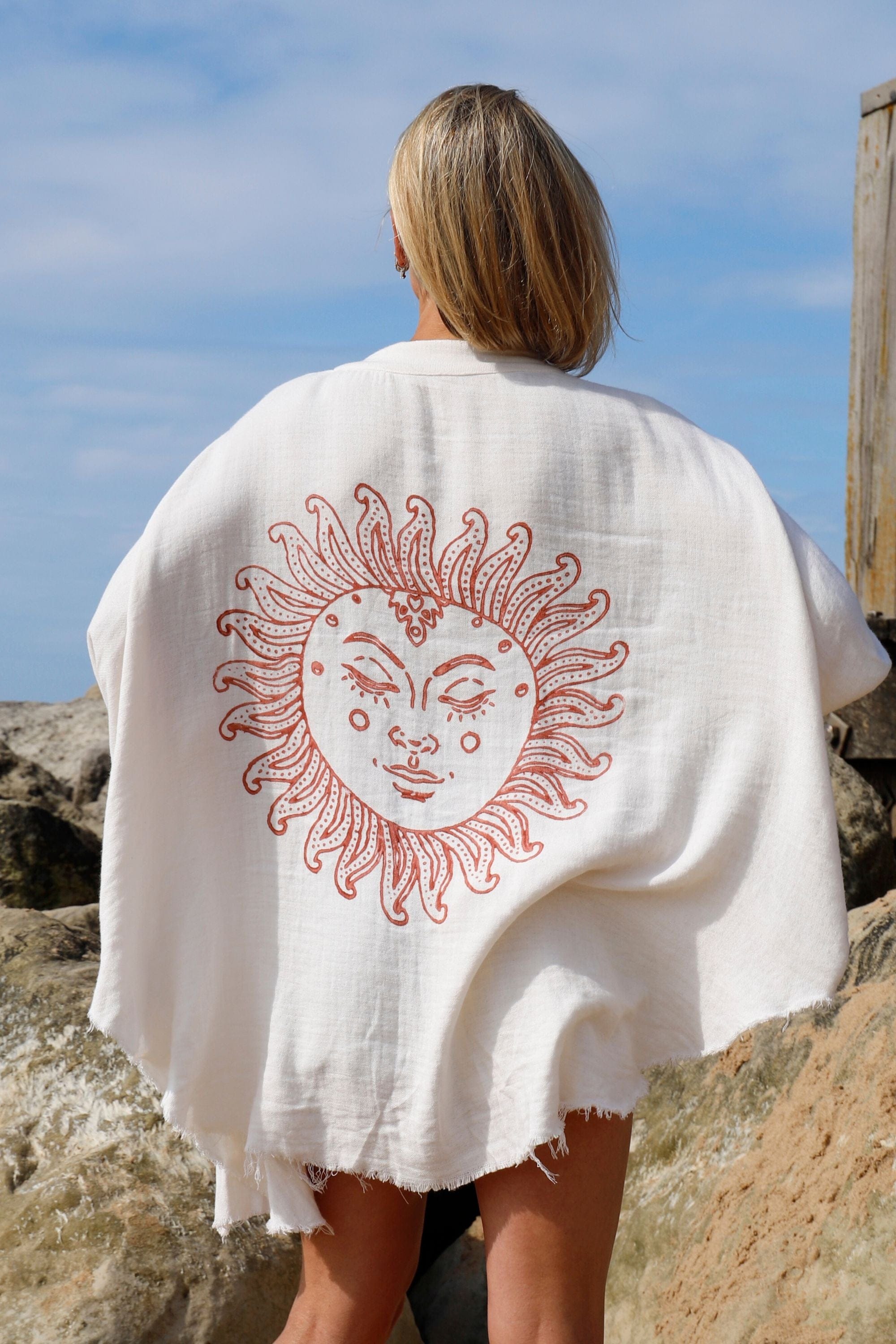 Meraki Beach Sun Goddess Beach Shirt