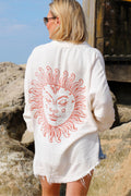 Meraki Beach Sun Goddess Beach Shirt