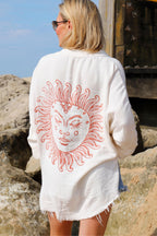 Meraki Beach Sun Goddess Beach Shirt