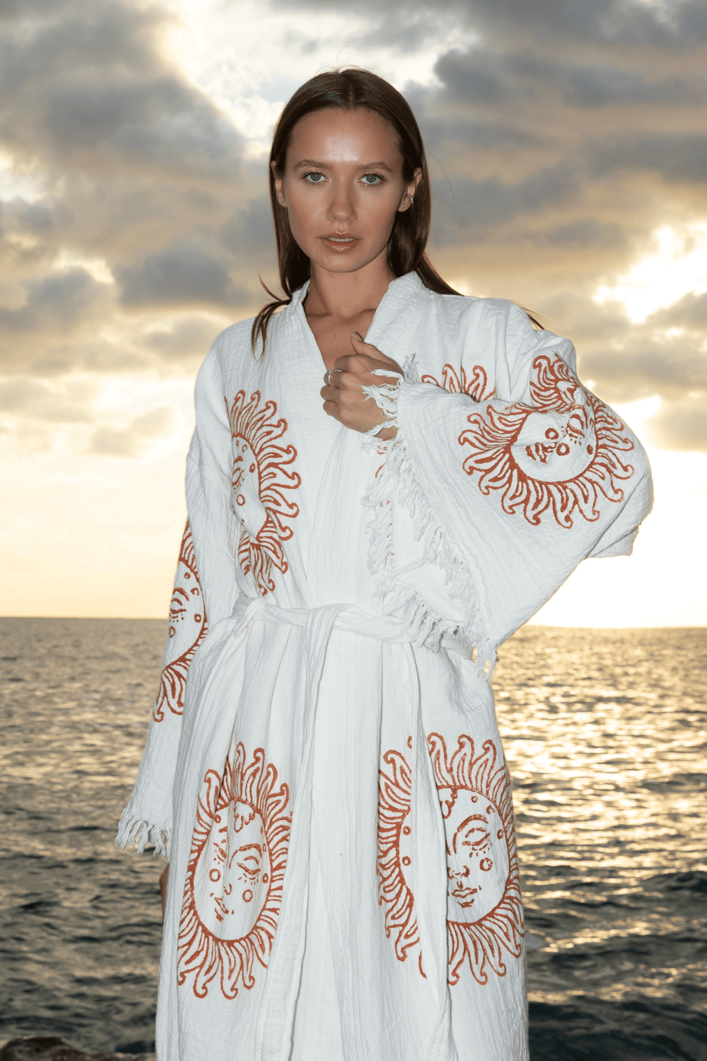 Meraki Beach Sun Goddess Organic Cotton Kimono