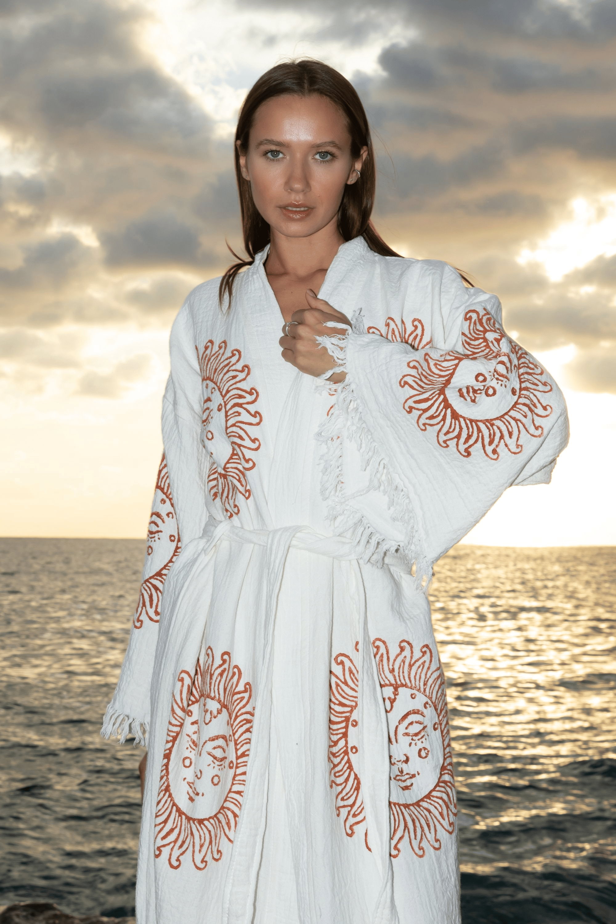 Meraki Beach Sun Goddess Organic Cotton Kimono