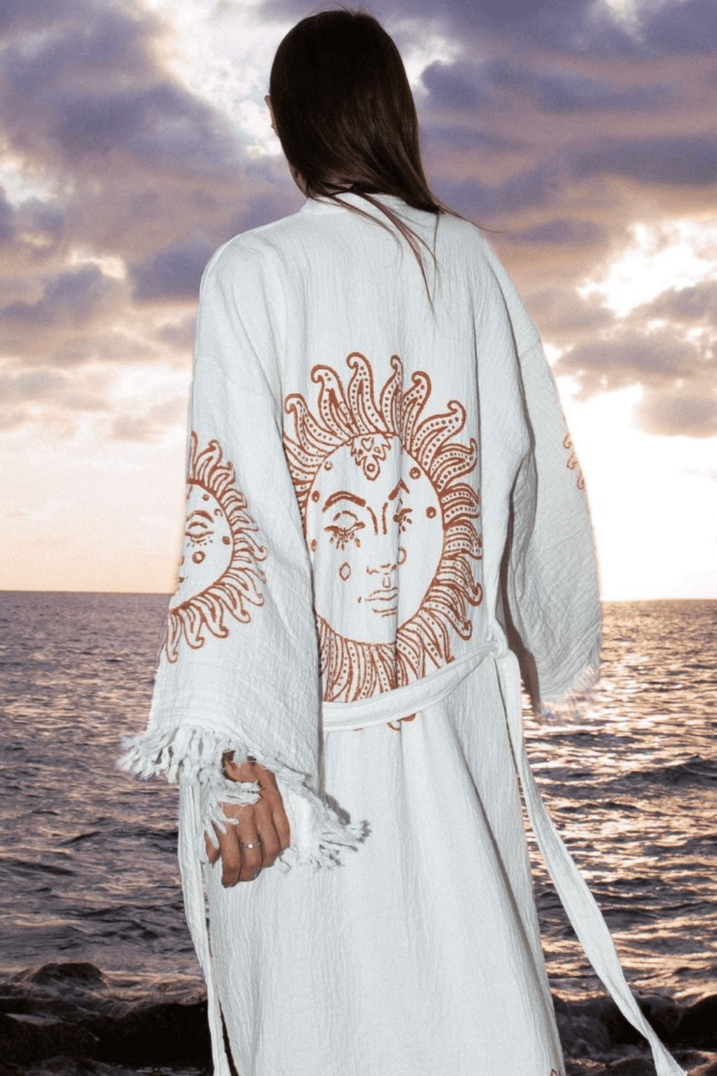 Meraki Beach Sun Goddess Organic Cotton Kimono
