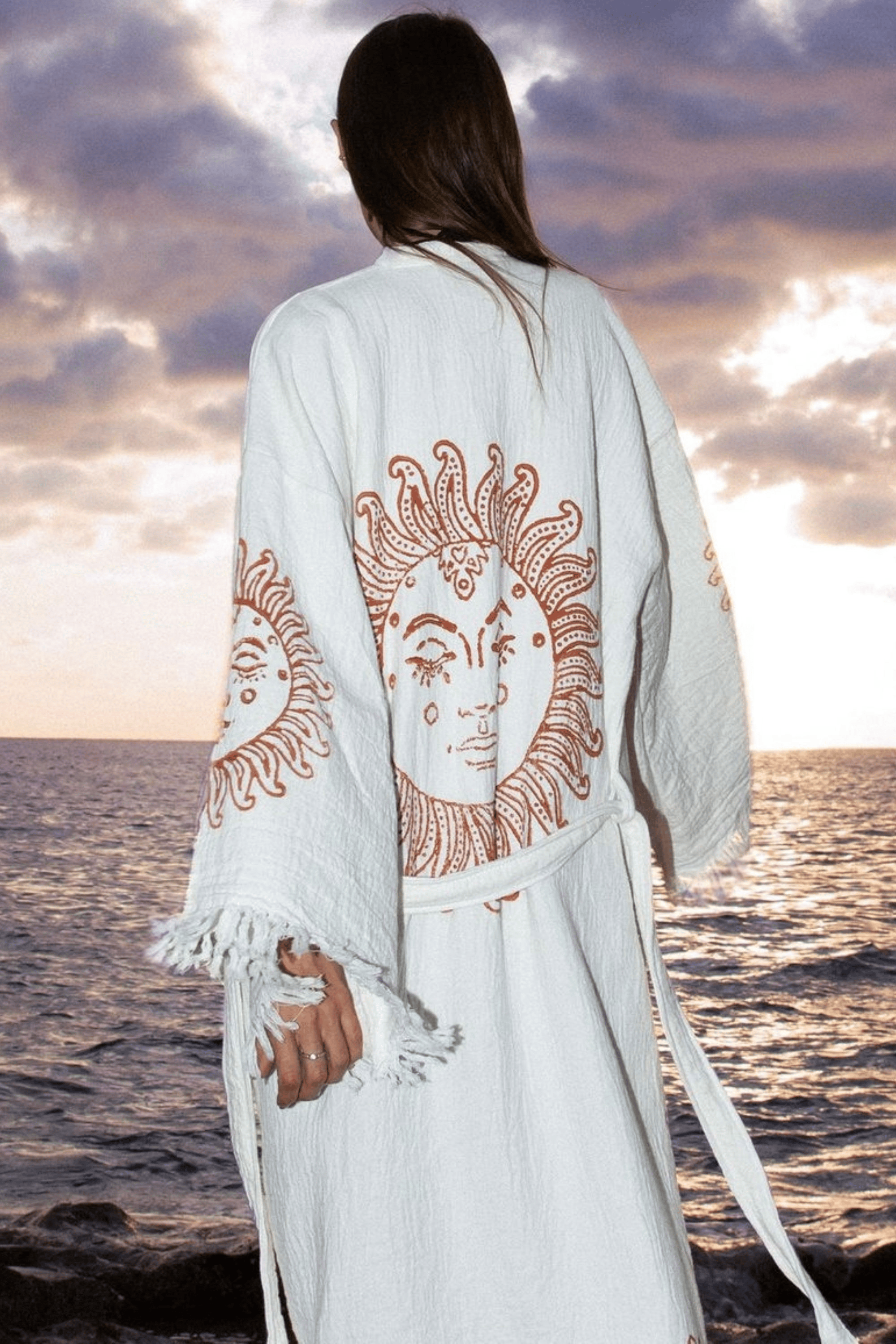 Meraki Beach Sun Goddess Organic Cotton Kimono