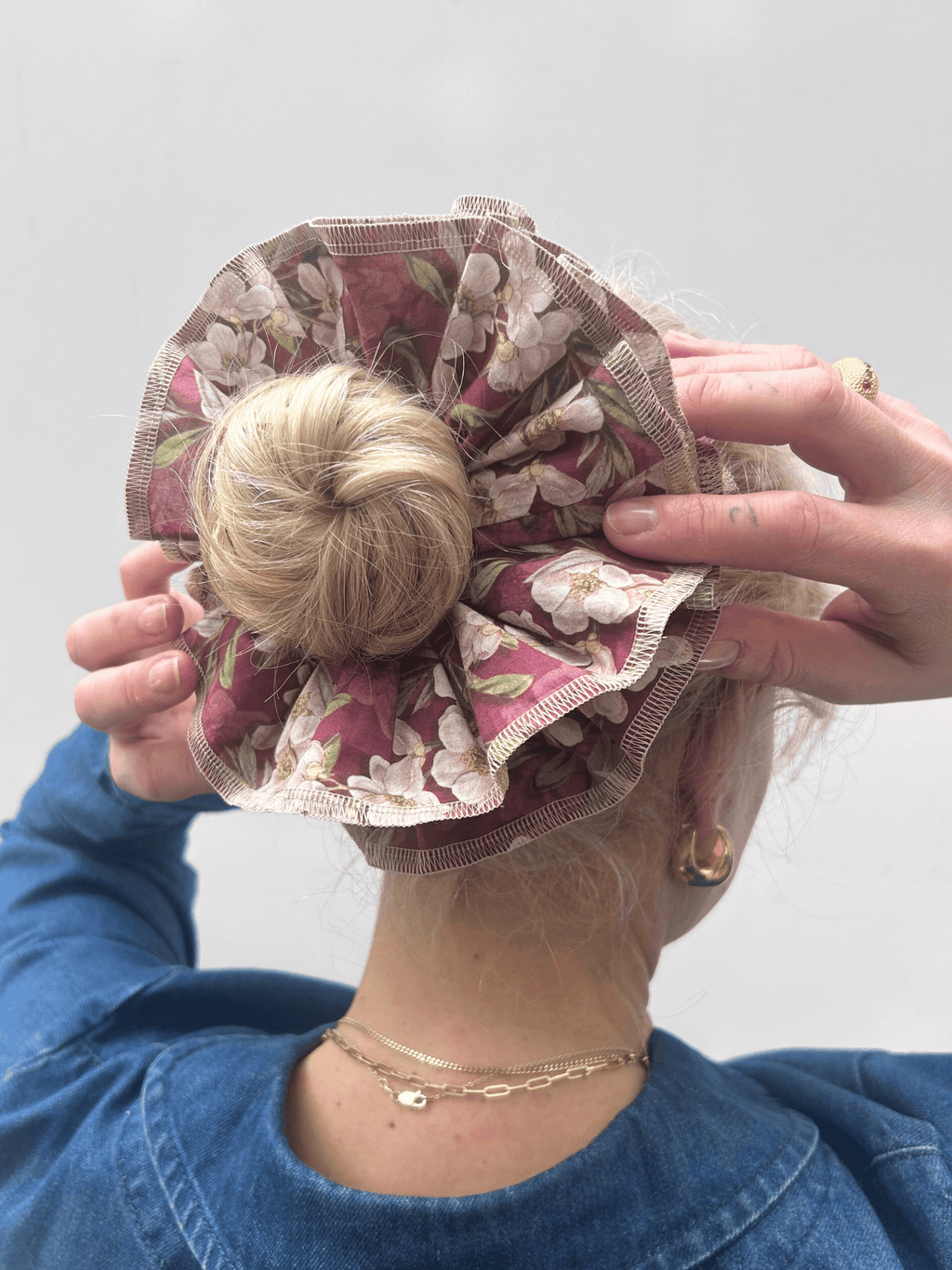 No More Nobody Azaria Organic Cotton Scrunchie