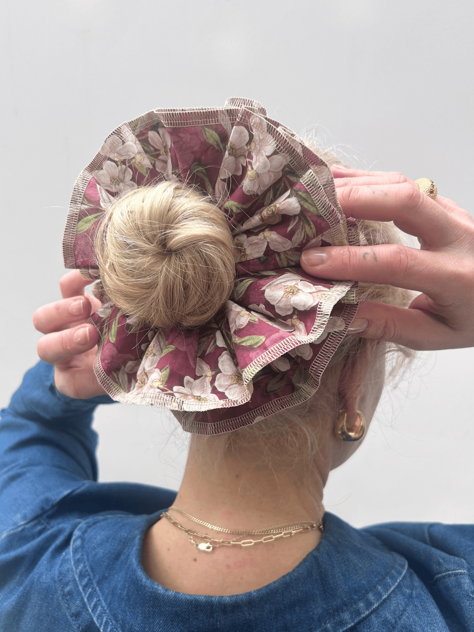 No More Nobody Azaria Organic Cotton Scrunchie