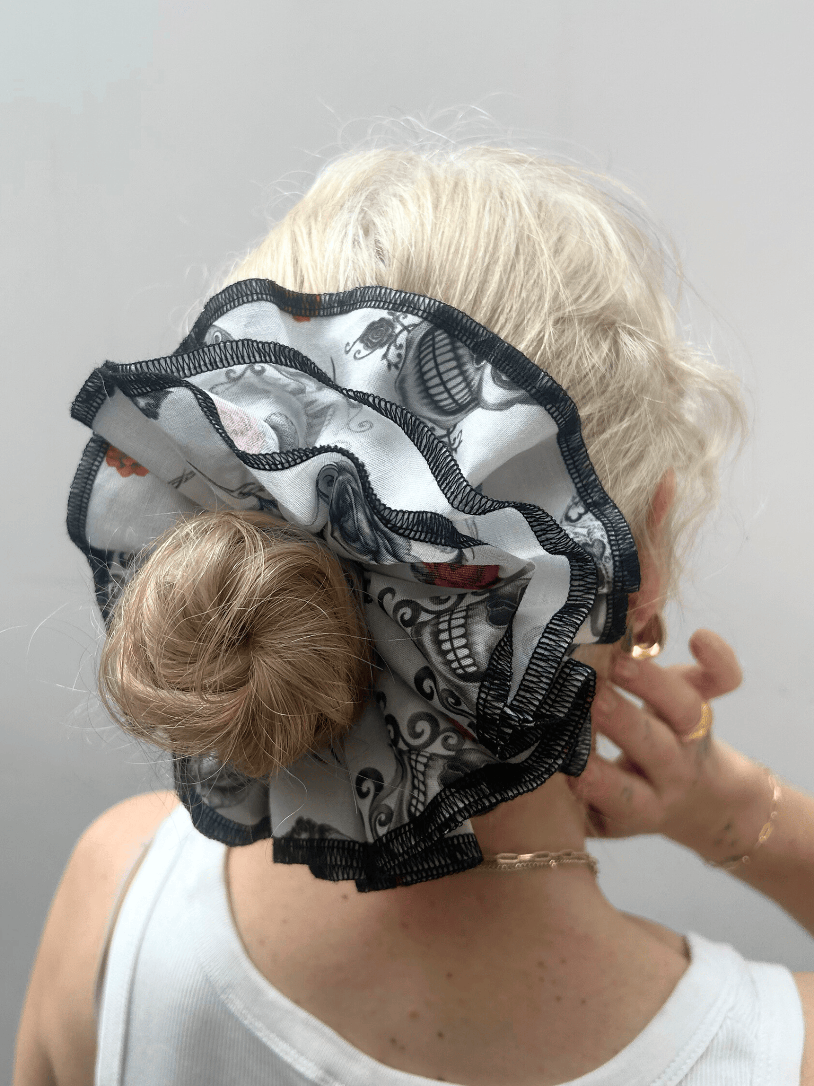 No More Nobody Azaria Organic Cotton Scrunchie