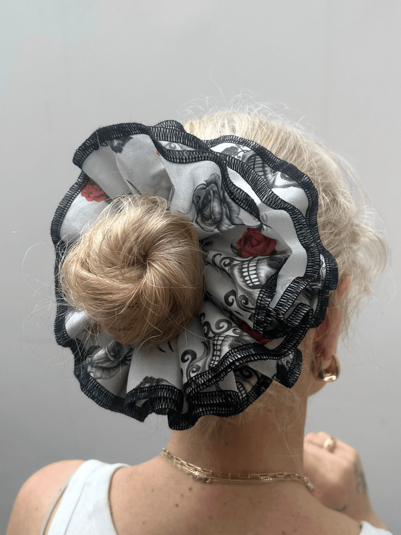 No More Nobody Azaria Organic Cotton Scrunchie