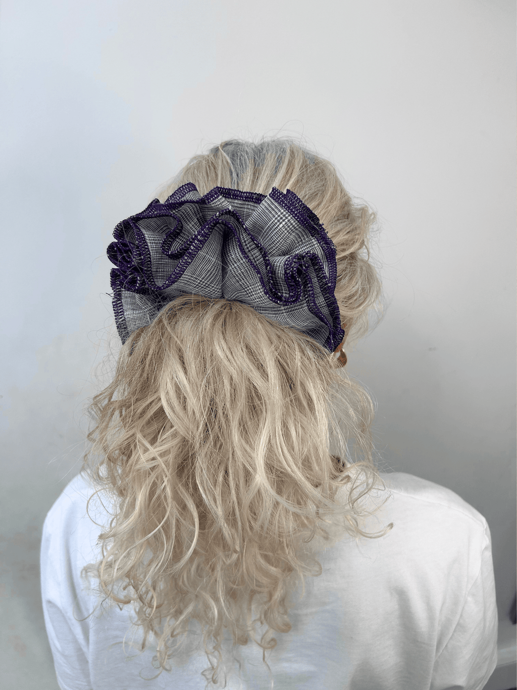 No More Nobody Azaria Organic Linen Scrunchie