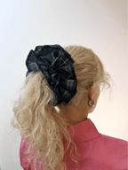 No More Nobody Azaria Organic Linen Scrunchie